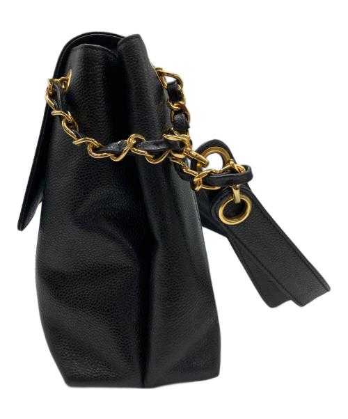 CHANEL（シャネル）CHANEL (シャネル) チェーンショルダーバッグ ブラックの古着・服飾アイテム