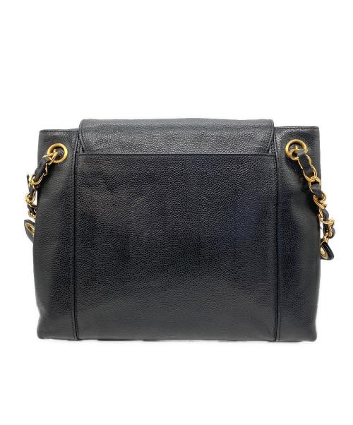 CHANEL（シャネル）CHANEL (シャネル) チェーンショルダーバッグ ブラックの古着・服飾アイテム
