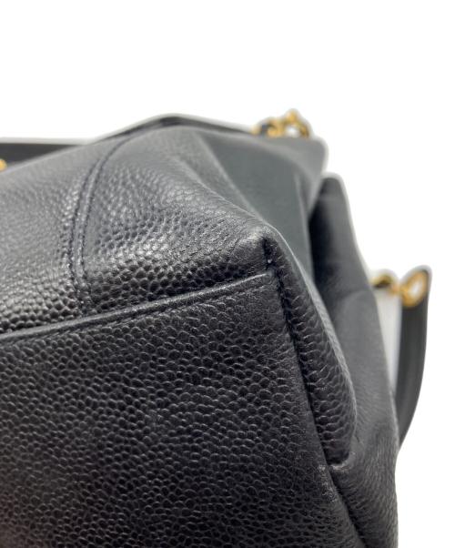 CHANEL（シャネル）CHANEL (シャネル) チェーンショルダーバッグ ブラックの古着・服飾アイテム