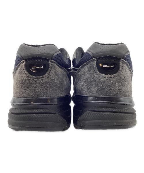 NEW BALANCE（ニューバランス）NEW BALANCE (ニューバランス) JJJJound (ジョウンド) Ｍ990 V4 グレー×ネイビー サイズ:11の古着・服飾アイテム