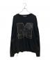 Mastermind WORLD（マスターマインド ワールド）の古着「BIG M CREWNECK」｜ブラック