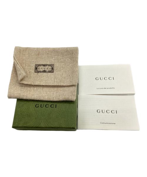 GUCCI（グッチ）GUCCI (グッチ) フック クロージャー付き キーチェーン グレーの古着・服飾アイテム