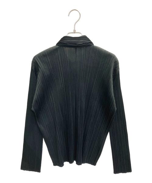 PLEATS PLEASE（プリーツプリーズ）PLEATS PLEASE (プリーツプリーズ) プリーツシャツ ブラック サイズ:3の古着・服飾アイテム