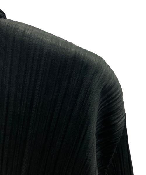 PLEATS PLEASE（プリーツプリーズ）PLEATS PLEASE (プリーツプリーズ) プリーツシャツ ブラック サイズ:3の古着・服飾アイテム