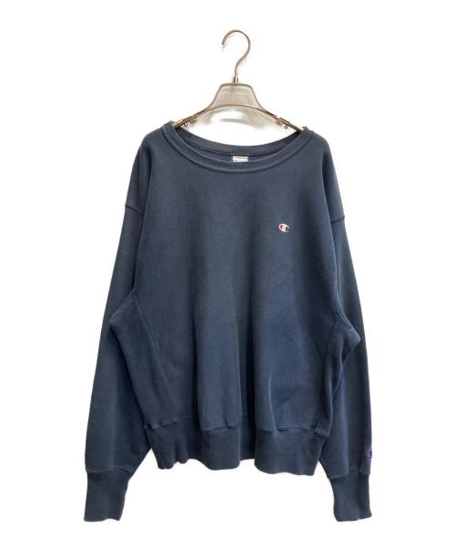 Champion REVERSE WEAVE（チャンピオン リバース ウィーブ）Champion REVERSE WEAVE (チャンピオン リバース ウィーブ) ヴィンテージスウェット ネイビー サイズ:Lの古着・服飾アイテム