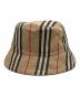 BURBERRY (バーバリー) リバーシブルバケットハット：25000円