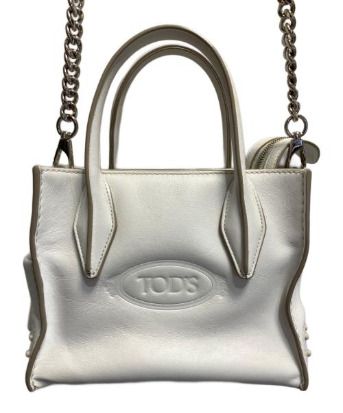 TOD'S（トッズ）TOD'S (トッズ) ALBER ELBAZ (アルベール エルバス) 2WAYハンドバッグの古着・服飾アイテム