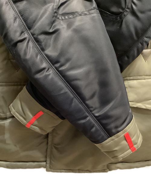 Motorimoda（モトーリモーダ）Motorimoda (モトーリモーダ) 中綿ジャケット オリーブ サイズ:Ｍの古着・服飾アイテム