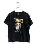 HUMAN MADEヒューマンメイド）の古着「半袖Tシャツ」｜ブラック