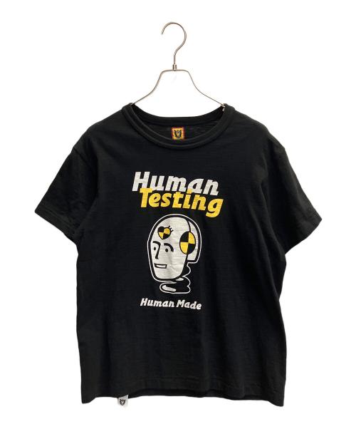 HUMAN MADE（ヒューマンメイド）HUMAN MADE (ヒューマンメイド) 半袖Tシャツ ブラック サイズ:XLの古着・服飾アイテム