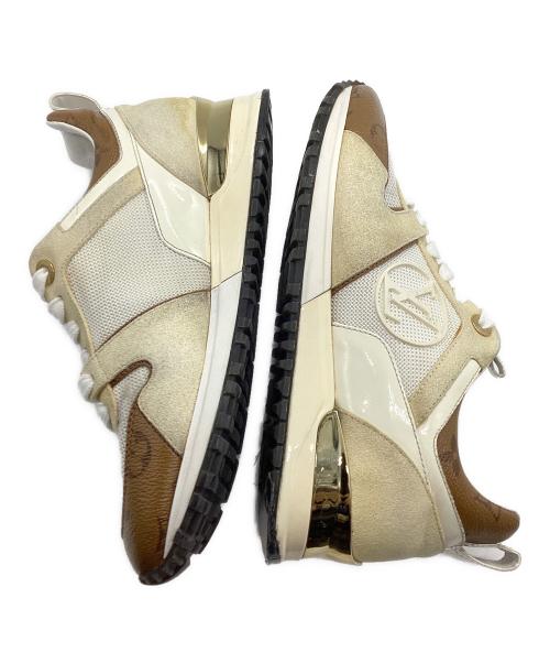 LOUIS VUITTON（ルイ ヴィトン）LOUIS VUITTON (ルイ ヴィトン) ランアウェイ ベージュ×ブラウン サイズ:35 1/2の古着・服飾アイテム