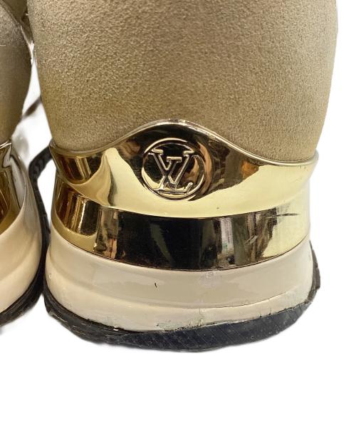 LOUIS VUITTON（ルイ ヴィトン）LOUIS VUITTON (ルイ ヴィトン) ランアウェイ ベージュ×ブラウン サイズ:35 1/2の古着・服飾アイテム