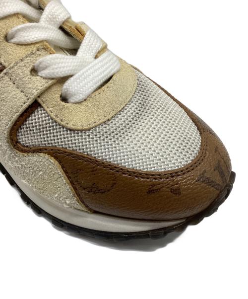 LOUIS VUITTON（ルイ ヴィトン）LOUIS VUITTON (ルイ ヴィトン) ランアウェイ ベージュ×ブラウン サイズ:35 1/2の古着・服飾アイテム