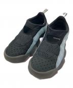 OAKLEY×BRAIN DEADオークリー×ブレインデッド）の古着「Suede Flesh Sandal（スエードフレッシュサンダル）」｜ブラック