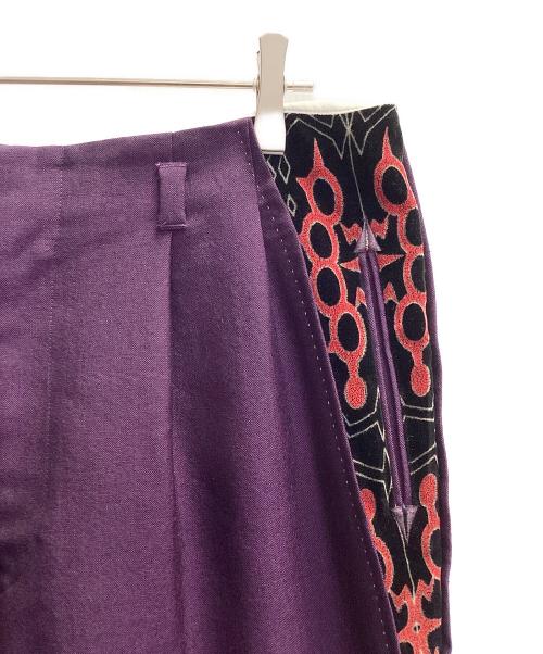 WACKO MARIA（ワコマリア）WACKO MARIA (ワコマリア) WOLF'S HEAD (ウルフズヘッド) パンツ パープル サイズ:Lの古着・服飾アイテム