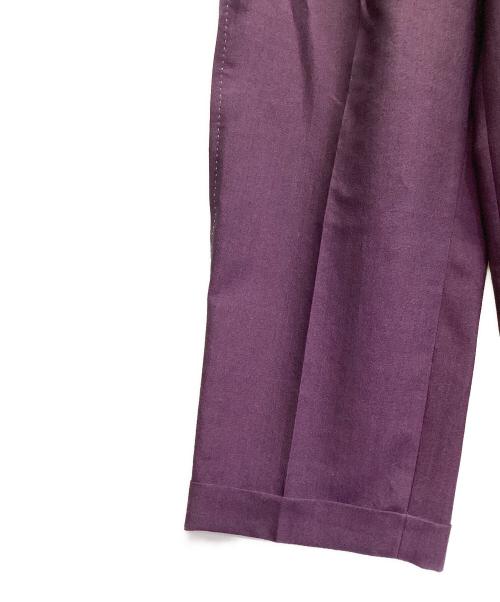 WACKO MARIA（ワコマリア）WACKO MARIA (ワコマリア) WOLF'S HEAD (ウルフズヘッド) パンツ パープル サイズ:Lの古着・服飾アイテム