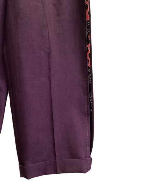 WACKO MARIA（ワコマリア）WACKO MARIA (ワコマリア) WOLF'S HEAD (ウルフズヘッド) パンツ パープル サイズ:Lの古着・服飾アイテム