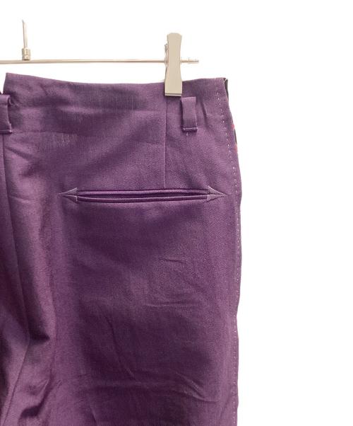 WACKO MARIA（ワコマリア）WACKO MARIA (ワコマリア) WOLF'S HEAD (ウルフズヘッド) パンツ パープル サイズ:Lの古着・服飾アイテム