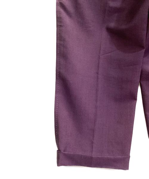 WACKO MARIA（ワコマリア）WACKO MARIA (ワコマリア) WOLF'S HEAD (ウルフズヘッド) パンツ パープル サイズ:Lの古着・服飾アイテム