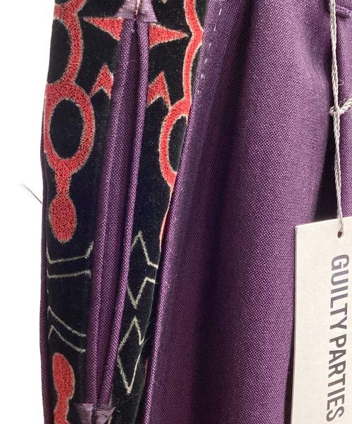 WACKO MARIA（ワコマリア）WACKO MARIA (ワコマリア) WOLF'S HEAD (ウルフズヘッド) パンツ パープル サイズ:Lの古着・服飾アイテム