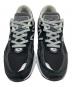 NEW BALANCE (ニューバランス) スニーカー グレー×ブラック サイズ:8：17000円