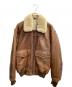 ROBO（ロボ）の古着「ラムレザージャケット」｜ブラウン