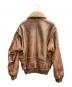 ROBO (ロボ) ラムレザージャケット ブラウン サイズ:M：10000円