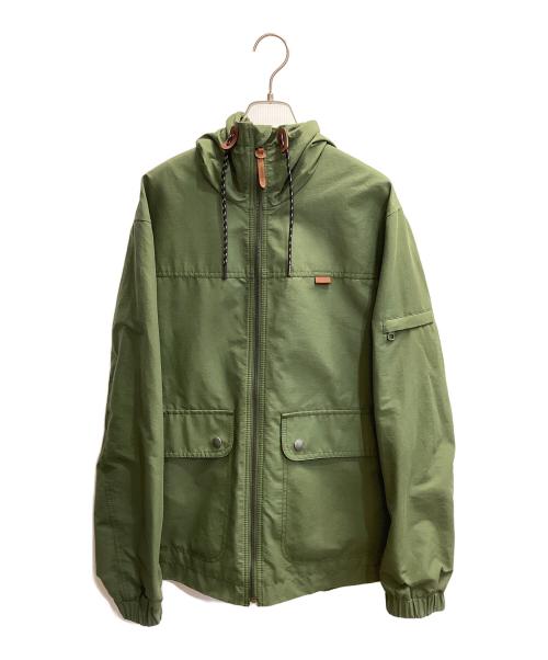 COACH（コーチ）COACH (コーチ) HOODED SHORT PARKA グリーン サイズ:Lの古着・服飾アイテム