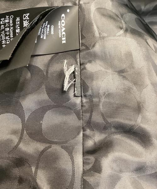 COACH（コーチ）COACH (コーチ) HOODED SHORT PARKA グリーン サイズ:Lの古着・服飾アイテム