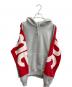 SUPREME（シュプリーム）の古着「Big Logo Jacquard Hooded Sweatshirt」｜グレー