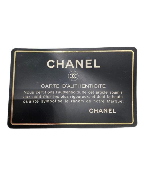 CHANEL（シャネル）CHANEL (シャネル) 巾着ショルダーバッグ ネイビーの古着・服飾アイテム