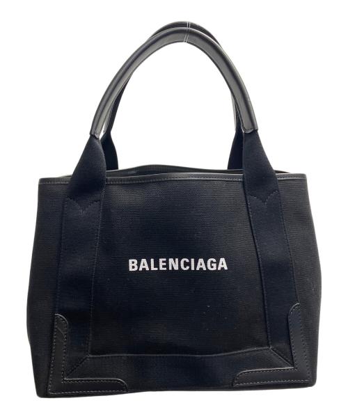 BALENCIAGA（バレンシアガ）BALENCIAGA (バレンシアガ) ネイビーカバス S  ブラックの古着・服飾アイテム