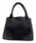 BALENCIAGA (バレンシアガ) ネイビーカバス S  ブラック：45000円