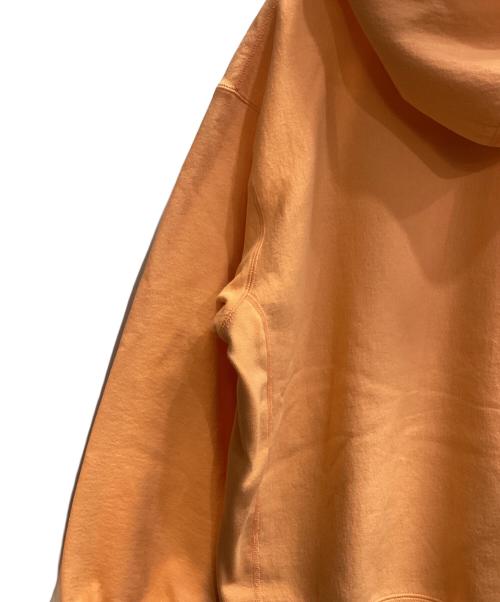 SUPREME（シュプリーム）Supreme (シュプリーム) Cord Collegiate Logo Hooded Sweatshirt オレンジ サイズ:Ｌの古着・服飾アイテム