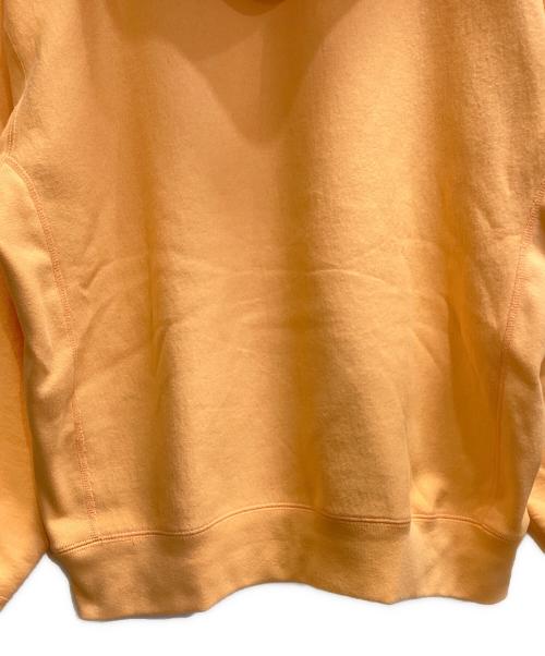 SUPREME（シュプリーム）Supreme (シュプリーム) Cord Collegiate Logo Hooded Sweatshirt オレンジ サイズ:Ｌの古着・服飾アイテム