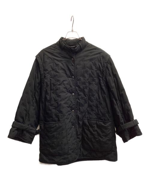 PHOTOCOPIEU（フォトコピュー）PHOTOCOPIEU (フォトコピュー) キルトコート ブラック サイズ:38の古着・服飾アイテム