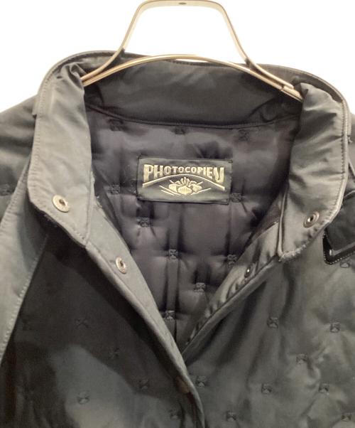 PHOTOCOPIEU（フォトコピュー）PHOTOCOPIEU (フォトコピュー) キルトコート ブラック サイズ:38の古着・服飾アイテム