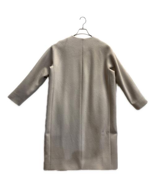 MUSE de Deuxieme Classe（ミューズ ドゥーズィエム クラス）MUSE de Deuxieme Classe (ミューズ ドゥーズィエム クラス) ノーカラーコート ブラウン サイズ:FREEの古着・服飾アイテム
