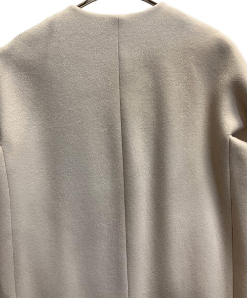 MUSE de Deuxieme Classe（ミューズ ドゥーズィエム クラス）MUSE de Deuxieme Classe (ミューズ ドゥーズィエム クラス) ノーカラーコート ブラウン サイズ:FREEの古着・服飾アイテム