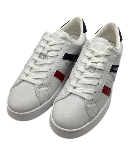 MONCLER（モンクレール）MONCLER (モンクレール) スニーカー ホワイト サイズ:40の古着・服飾アイテム