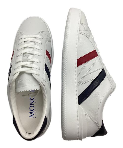 MONCLER（モンクレール）MONCLER (モンクレール) スニーカー ホワイト サイズ:40の古着・服飾アイテム