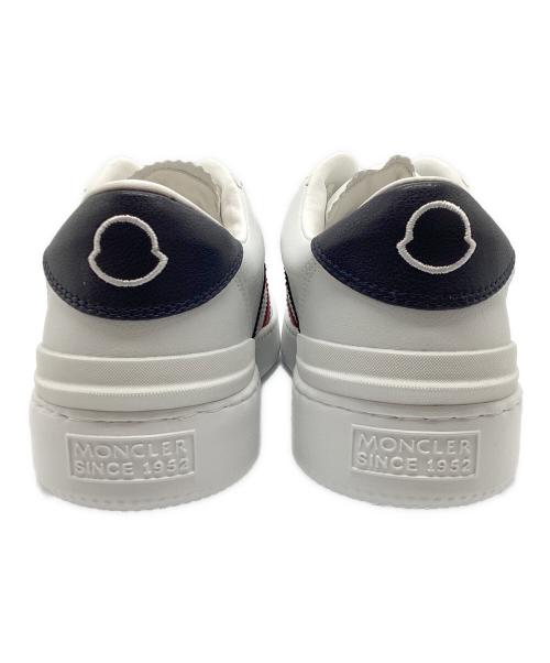 MONCLER（モンクレール）MONCLER (モンクレール) スニーカー ホワイト サイズ:40の古着・服飾アイテム