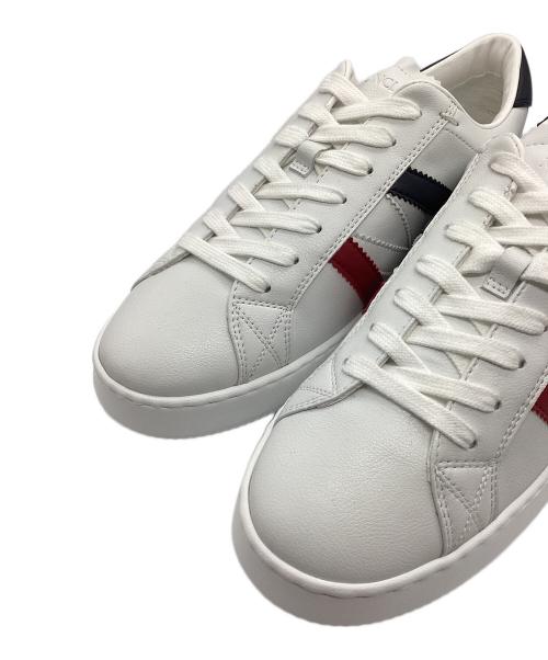 MONCLER（モンクレール）MONCLER (モンクレール) スニーカー ホワイト サイズ:40の古着・服飾アイテム