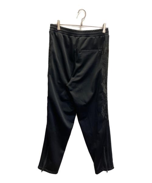 doublet（ダブレット）doublet (ダブレット) CHAOS EMBROIDERY TRACK PANTS ブラック サイズ:Sの古着・服飾アイテム