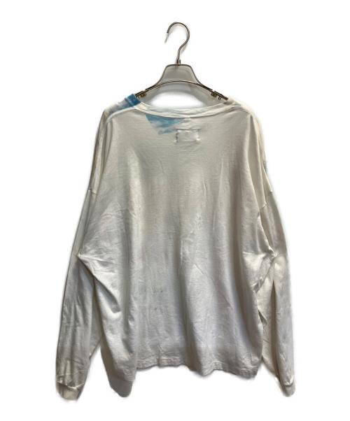 doublet（ダブレット）doublet (ダブレット) COMPRESSED L/S T-SHIRT ホワイト サイズ:Ｌの古着・服飾アイテム