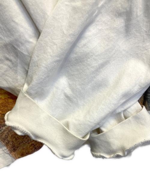doublet（ダブレット）doublet (ダブレット) COMPRESSED L/S T-SHIRT ホワイト サイズ:Ｌの古着・服飾アイテム