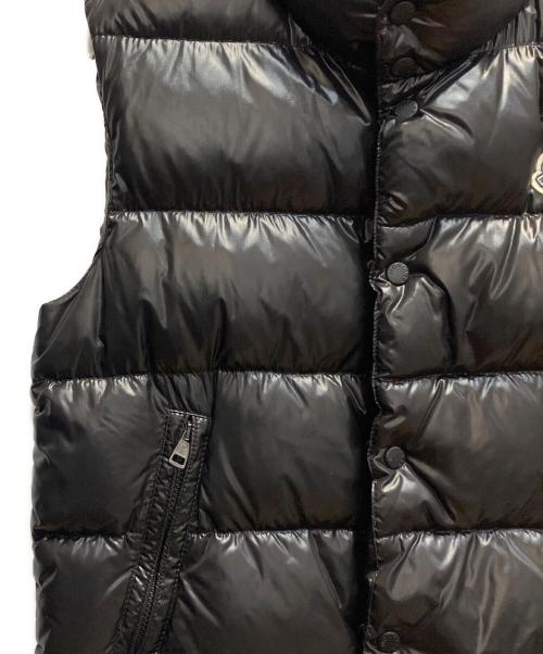 MONCLER（モンクレール）MONCLER (モンクレール) ダウンベスト ブラック サイズ:1の古着・服飾アイテム