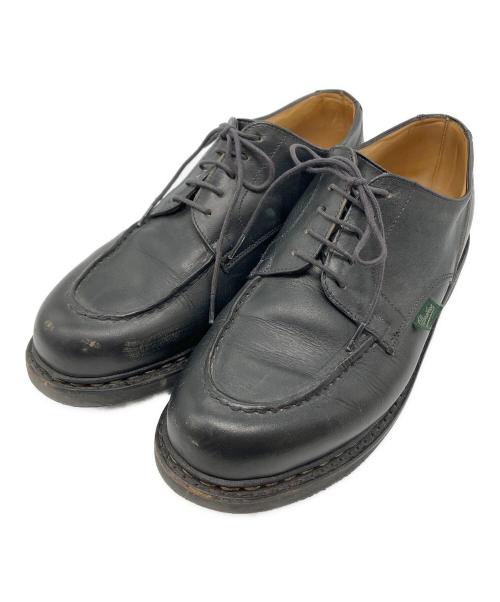 PARABOOT（パラブーツ）PARABOOT (パラブーツ) レザーシューズ ブラック サイズ:6.5の古着・服飾アイテム
