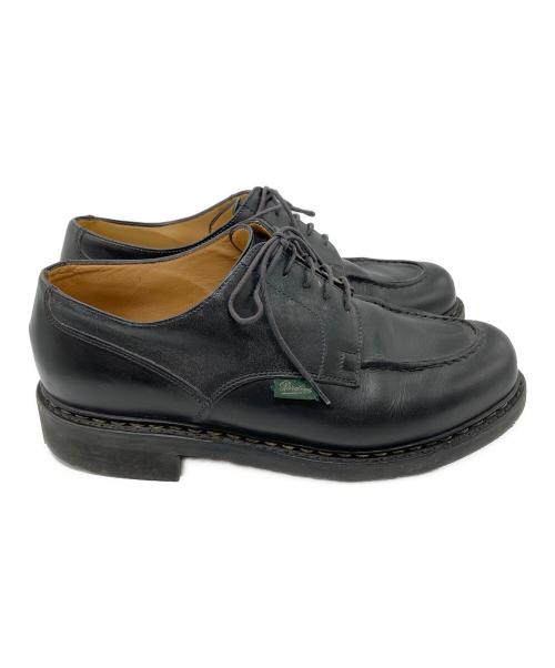 PARABOOT（パラブーツ）PARABOOT (パラブーツ) レザーシューズ ブラック サイズ:6.5の古着・服飾アイテム