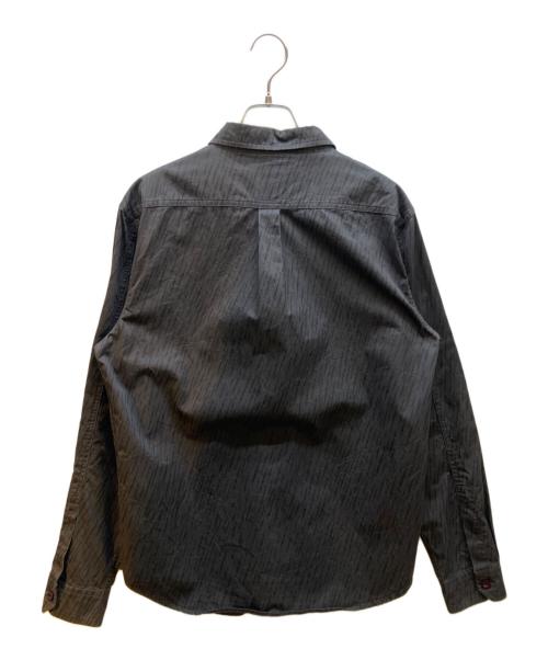 stussy（ステューシー）stussy (ステューシー) 長袖シャツ グレー サイズ:Mの古着・服飾アイテム